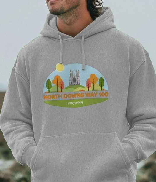 Centurion Running North Downs Way 100 Hoodie Unisex