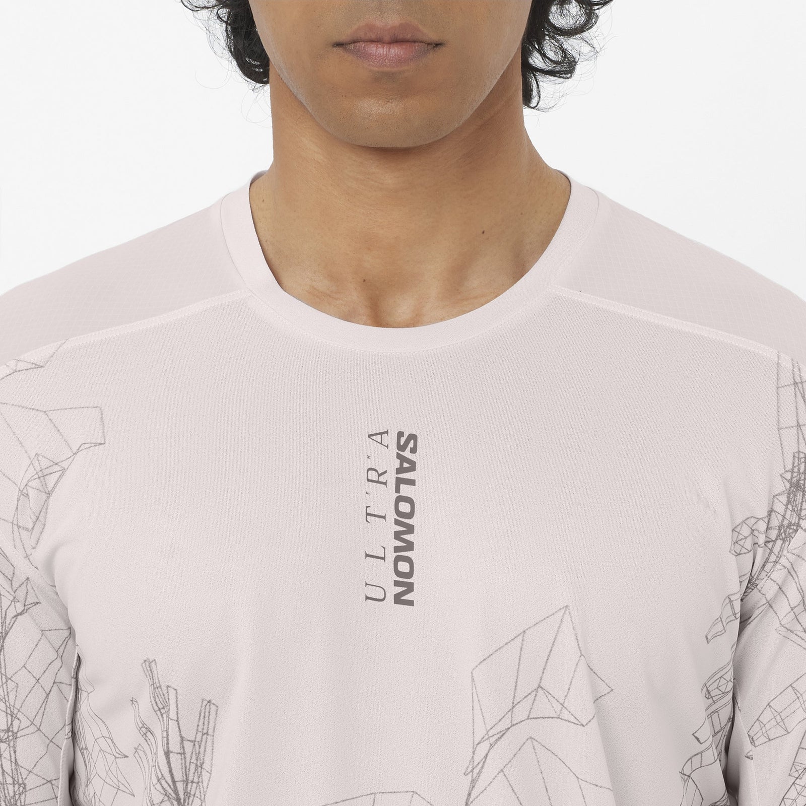 Salomon S/Lab Ultra Tee Mens SS26 Lilac Ash