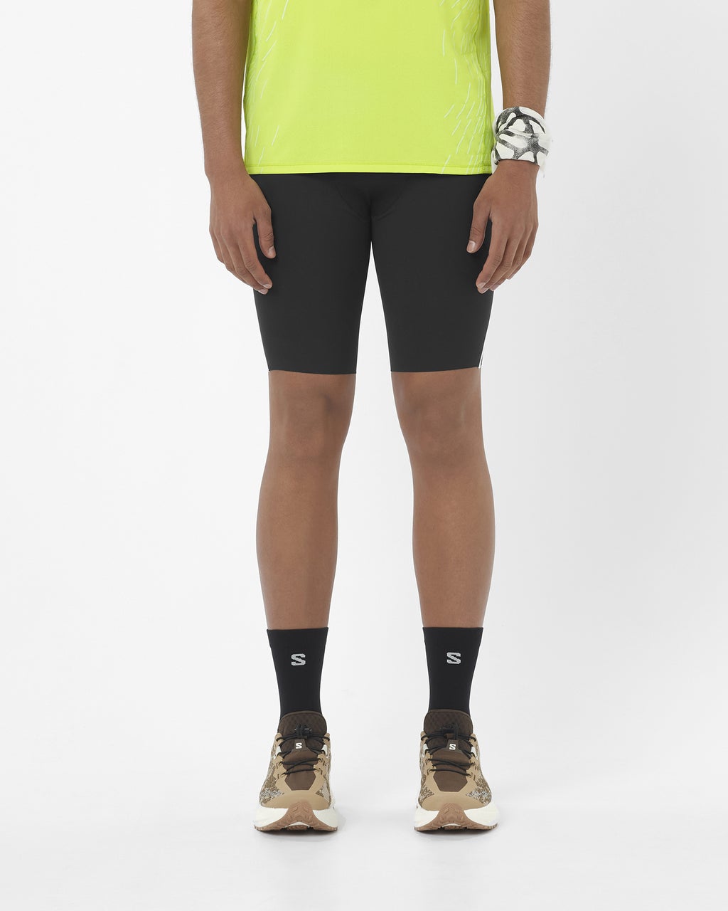 Salomon Sense Aero Stow Short Tights Mens 9" SS26