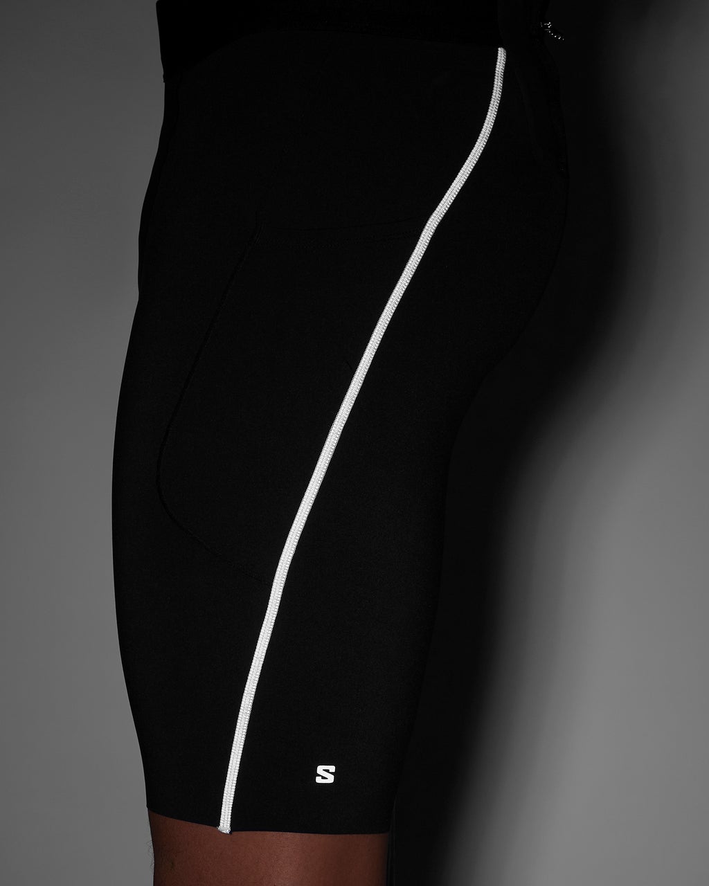 Salomon Sense Aero Stow Short Tights Mens 9" SS26