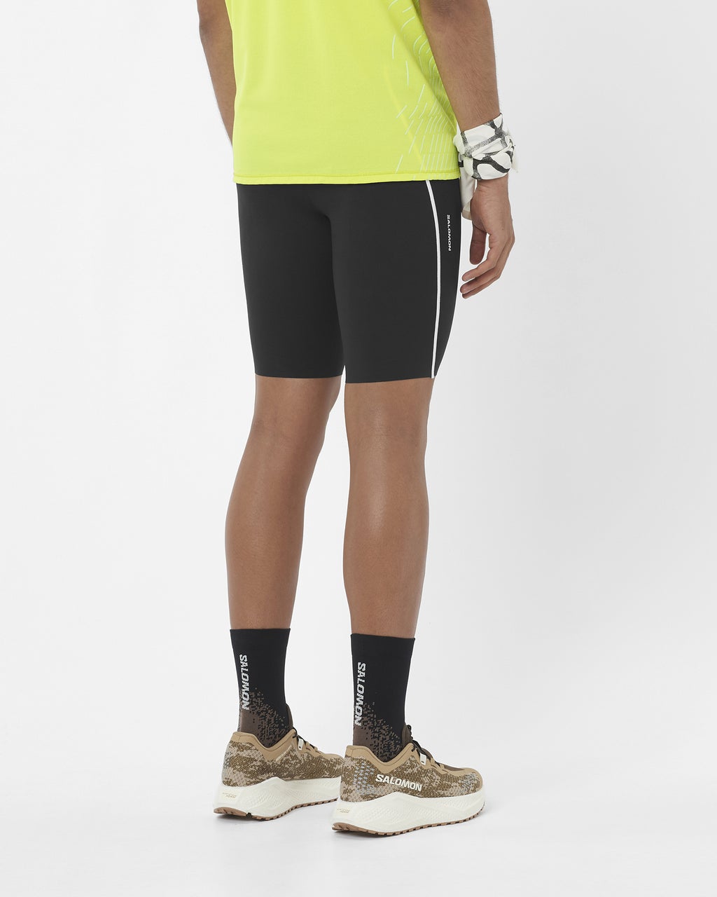 Salomon Sense Aero Stow Short Tights Mens 9" SS26