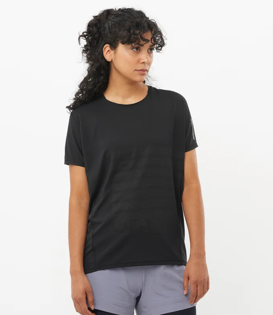 Salomon Sense Aero SS Tee Graphic Womens AW25