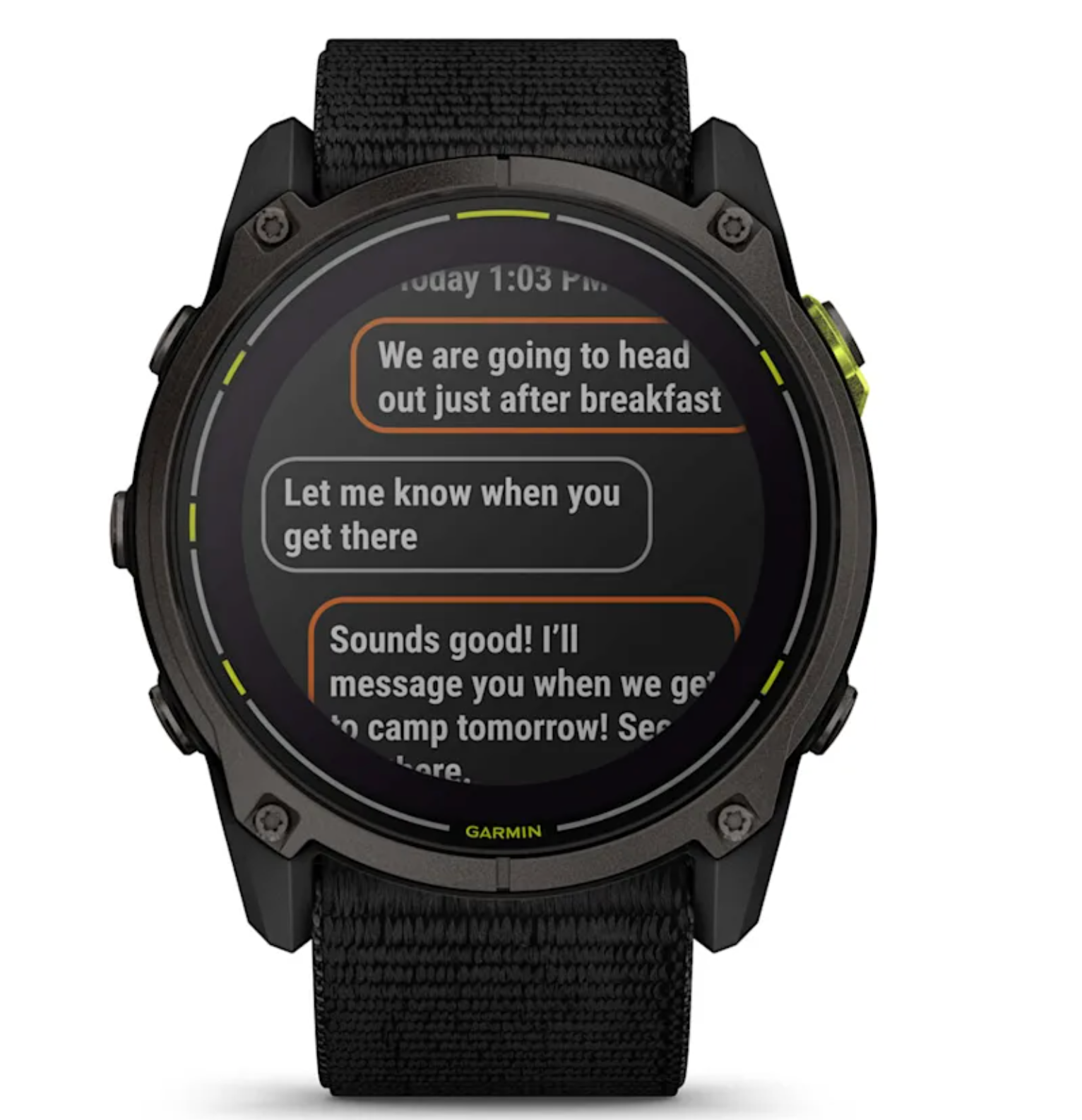 Garmin Enduro 3 51mm Carbon/ Grey