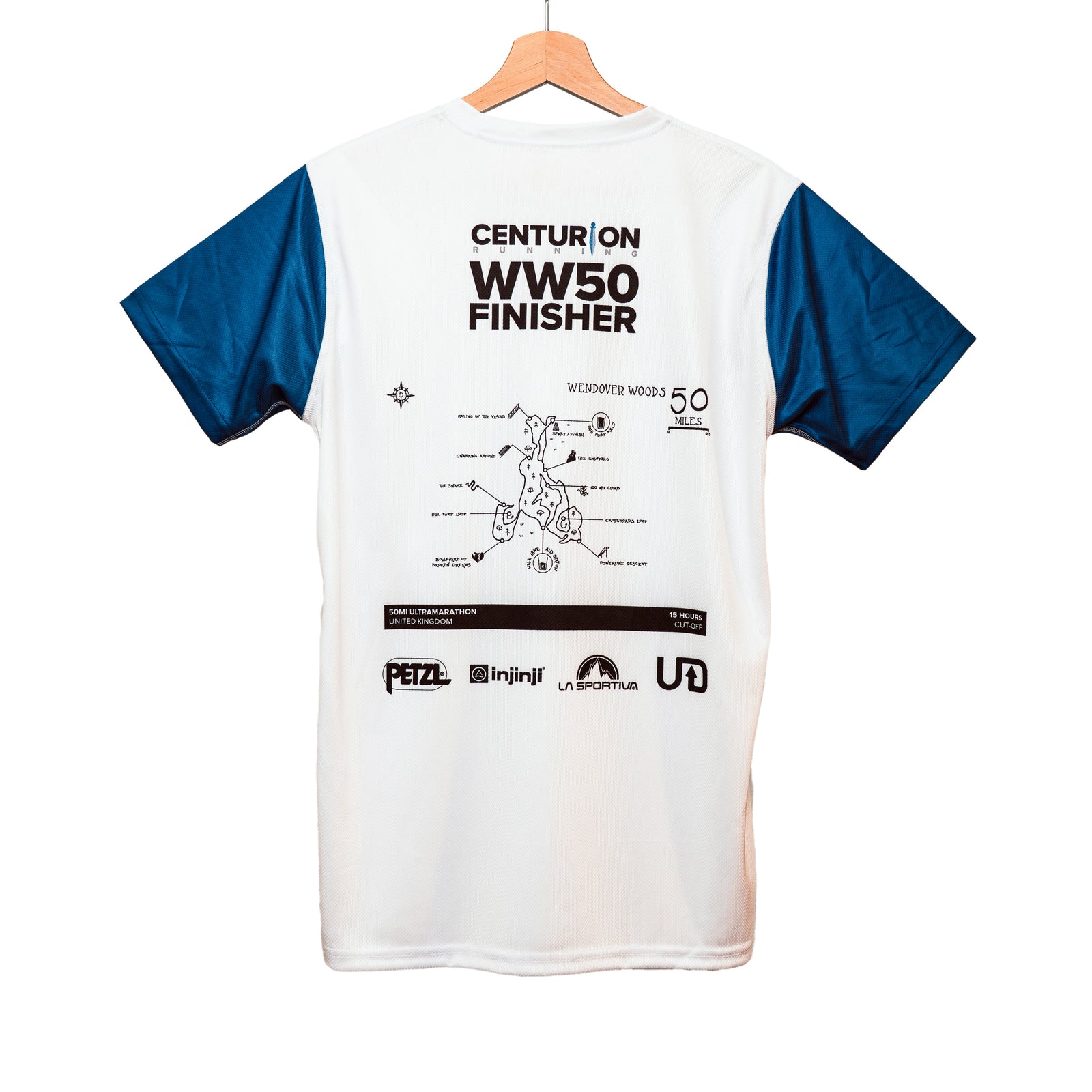 Centurion Running Wendover Woods 50 Finisher Tee NEW