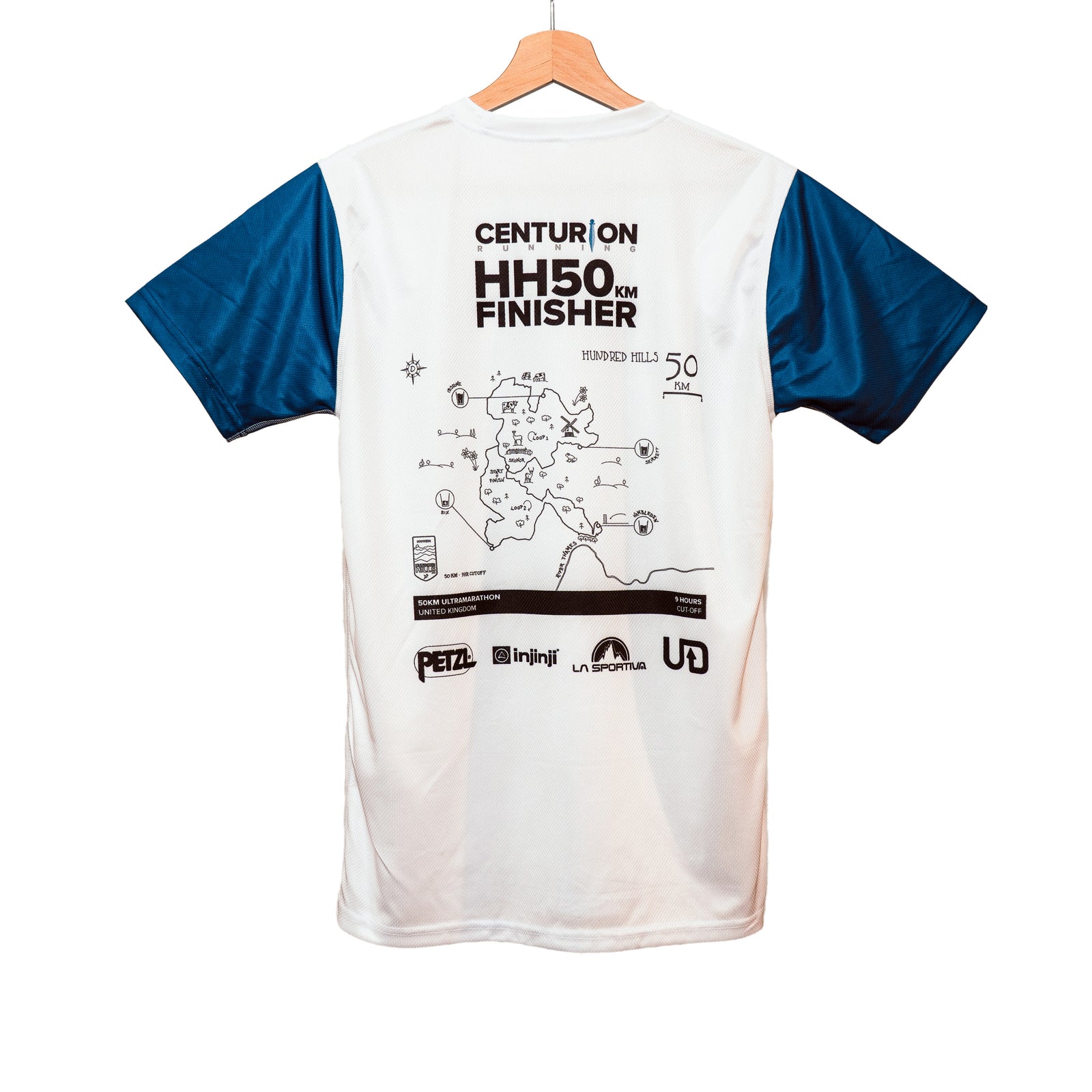 NEW Centurion Running Hundred Hills 50km Finisher Tee