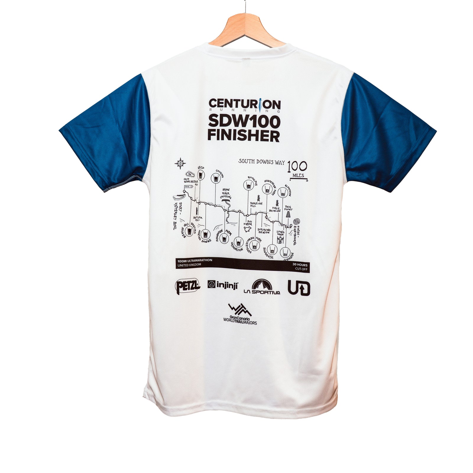 Centurion Running South Downs Way 100 Finisher Tee NEW