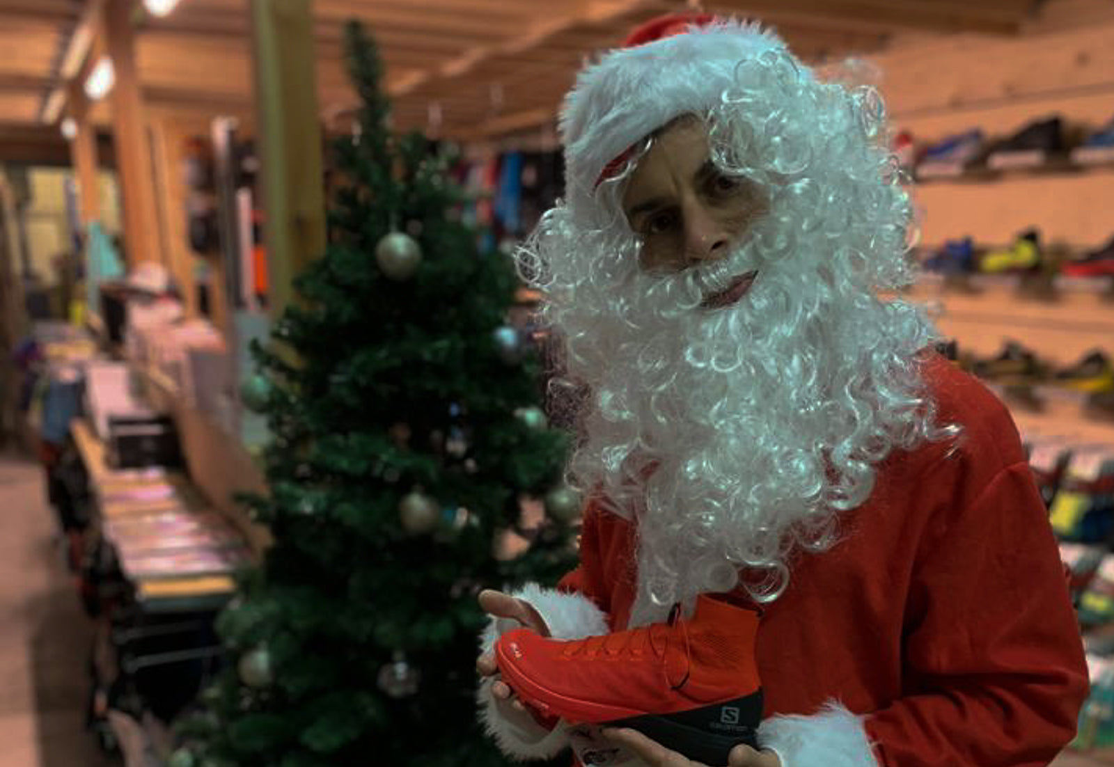 Santa's BACK