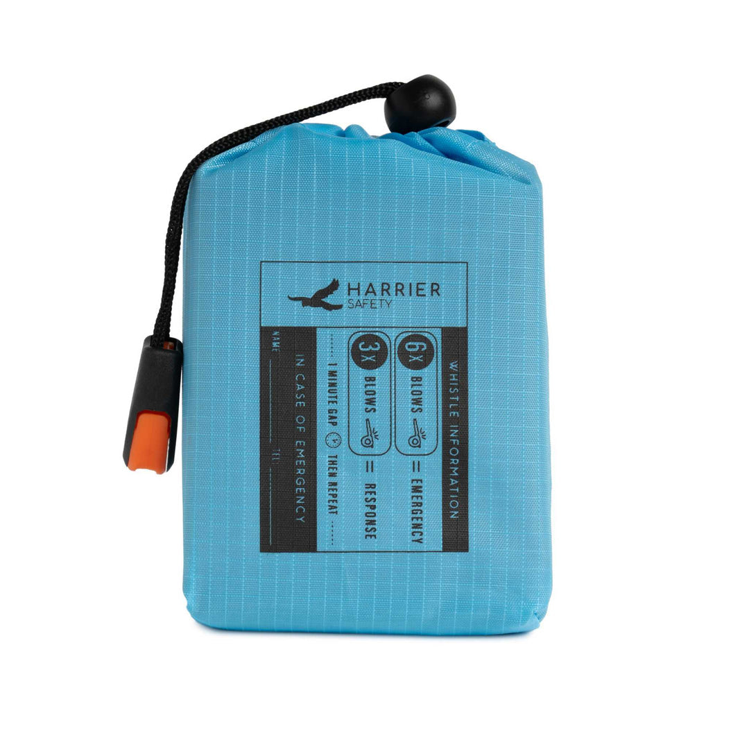 Harrier Emergency Survival Bag and Whistle
