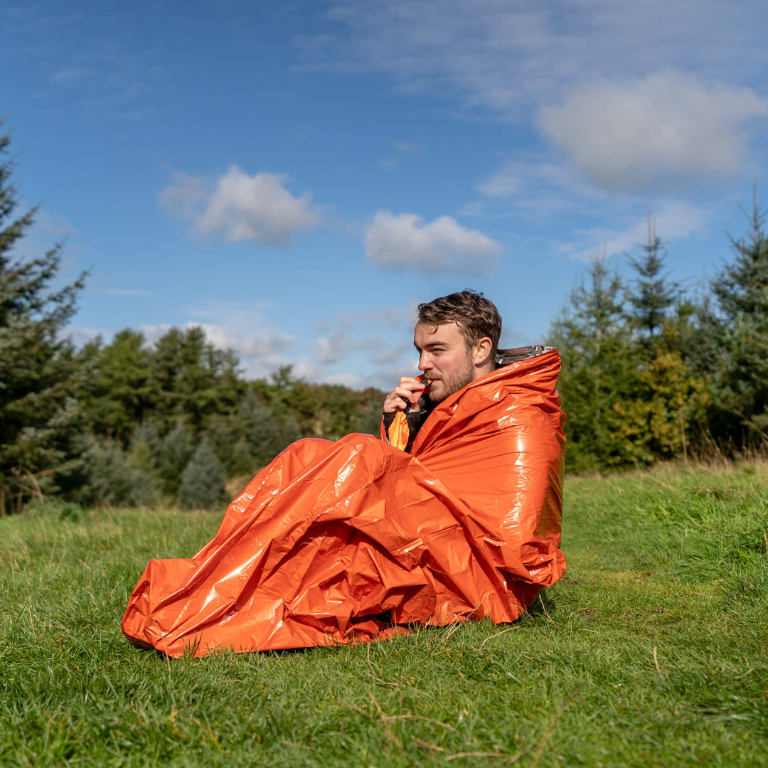 Harrier Emergency Survival Bag and Whistle