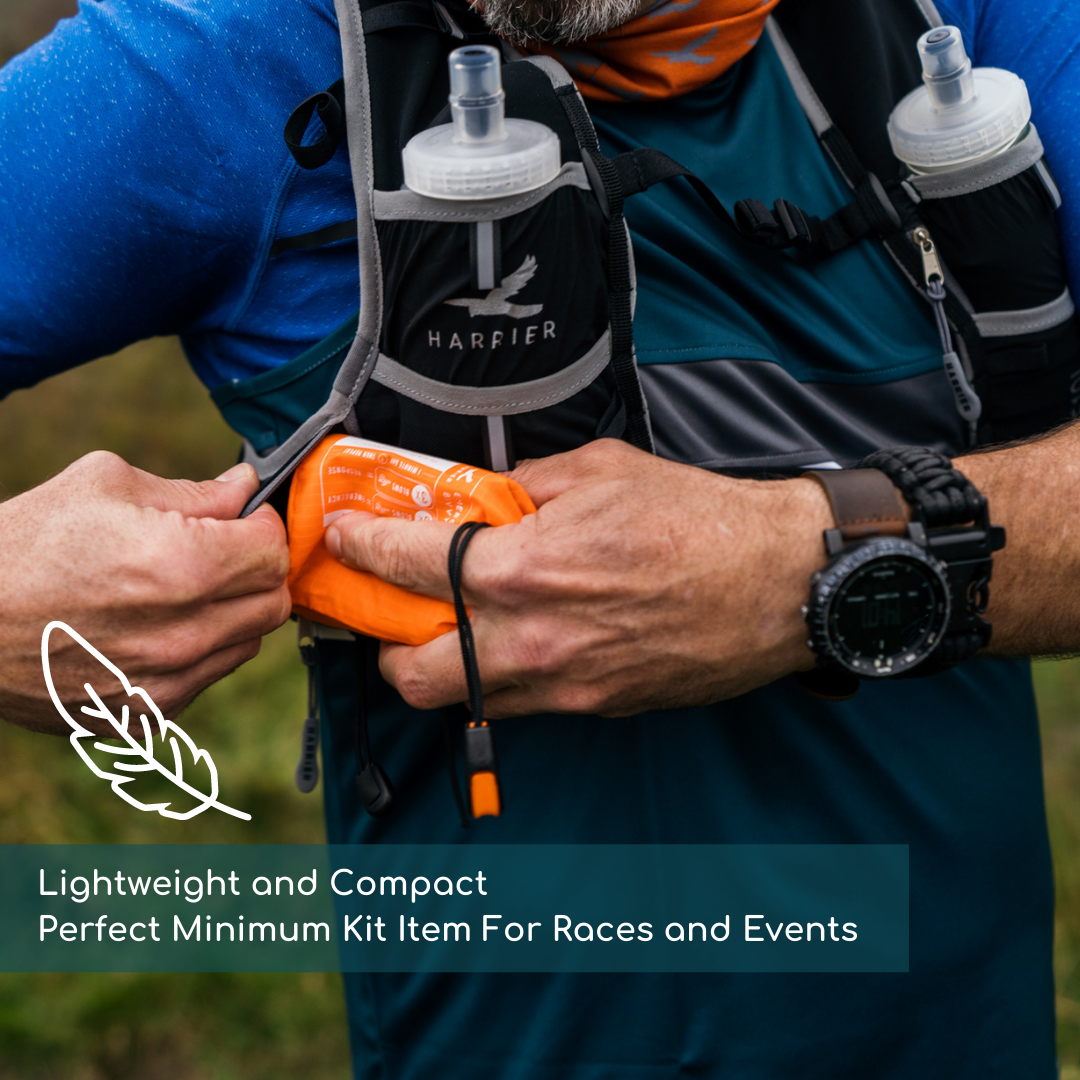 Harrier Emergency Survival Bag and Whistle