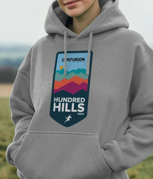 Centurion Running Hundred Hills 50km Hoodie 2025 Unisex
