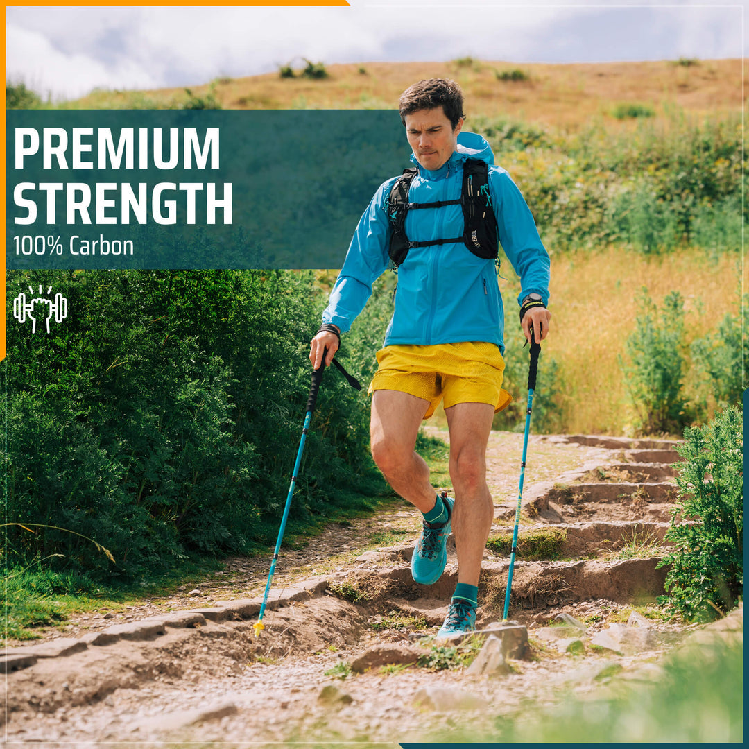 Harrier Helvellyn Carbon Trail Running Adjustable poles