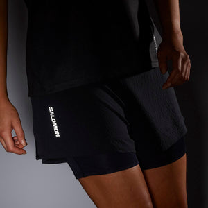 Salomon Sense Aero 2 in 1 Short Womens AW23