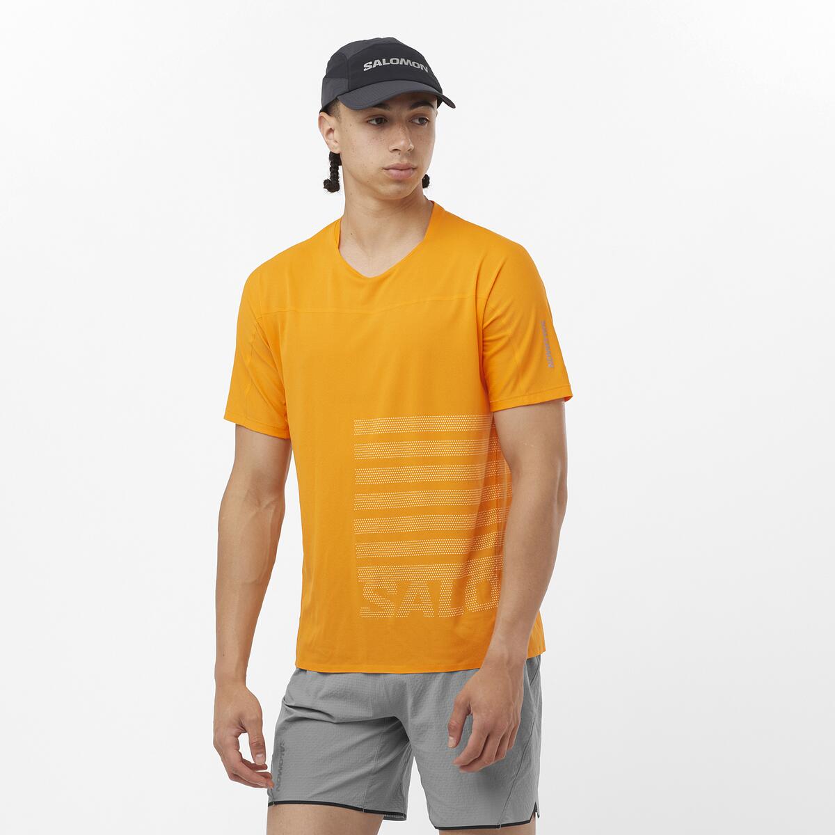 Salomon Sense Aero SS Tee Mens SS24 Zinnia