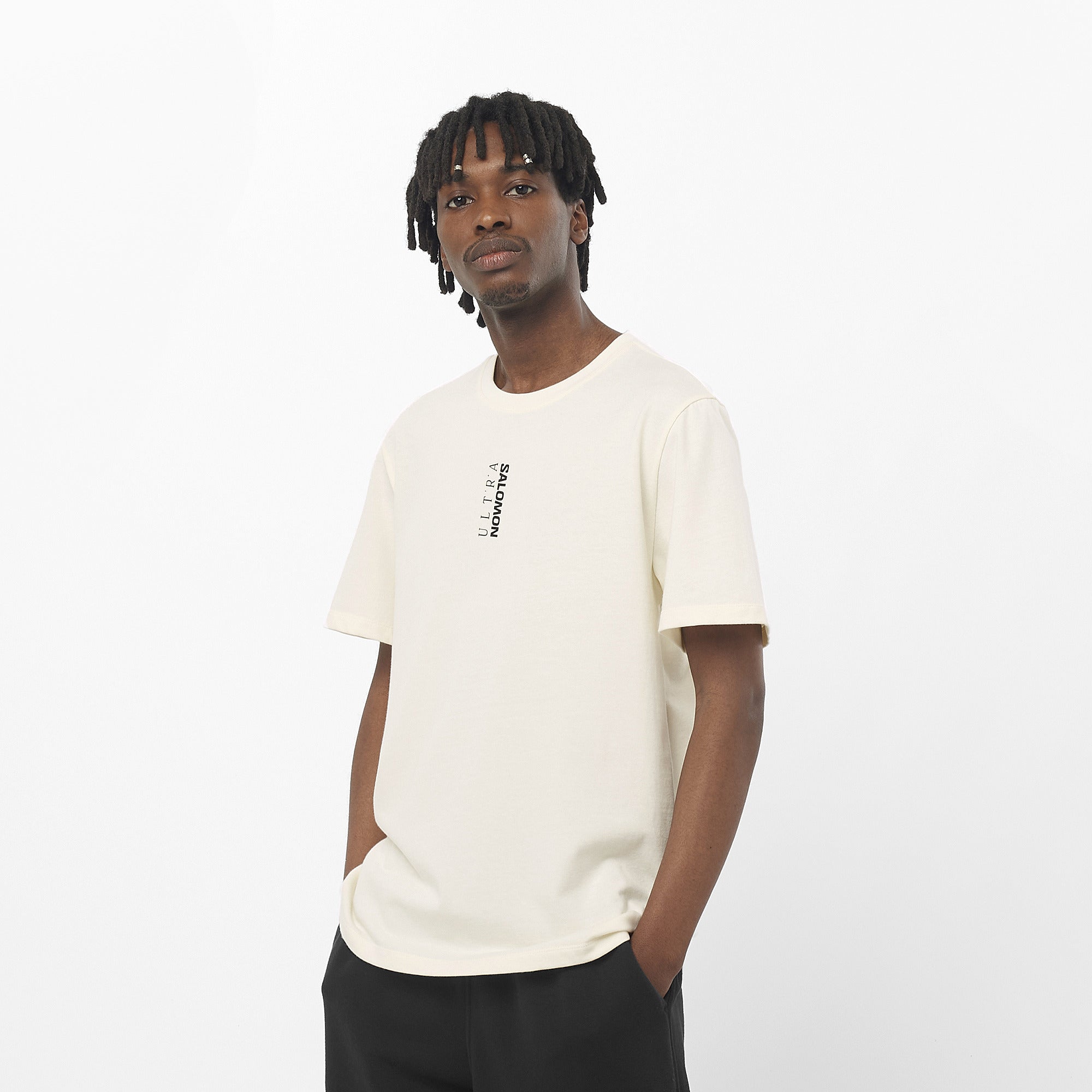 Salomon Ultra Flag Logo Mens Tee SS25