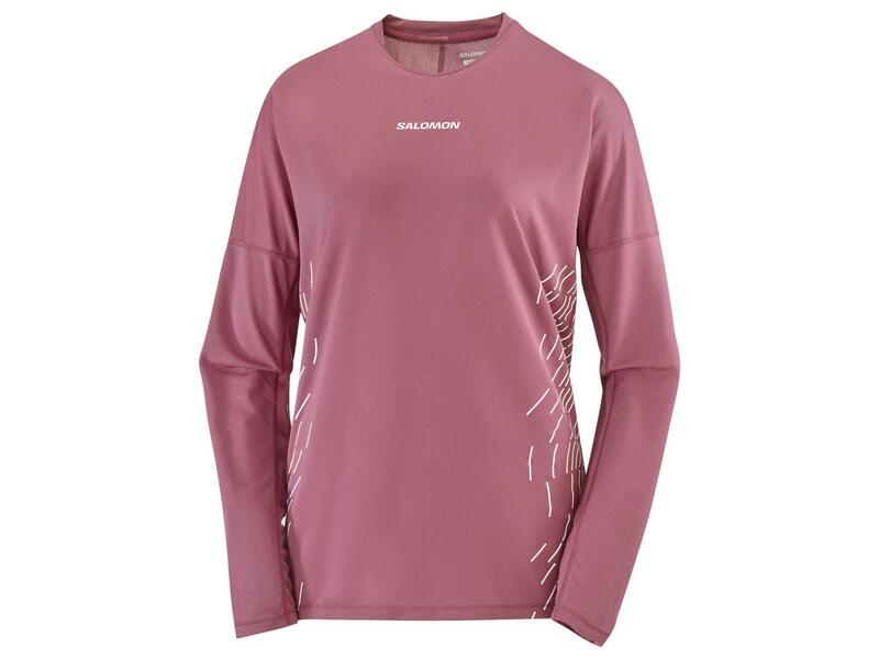 Salomon Sense Aero LS Tee GFX Womens AW25