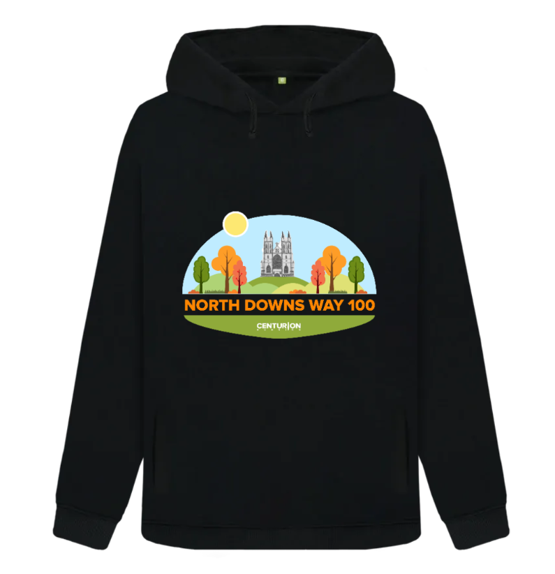 Centurion Running North Downs Way 100 Hoodie Black