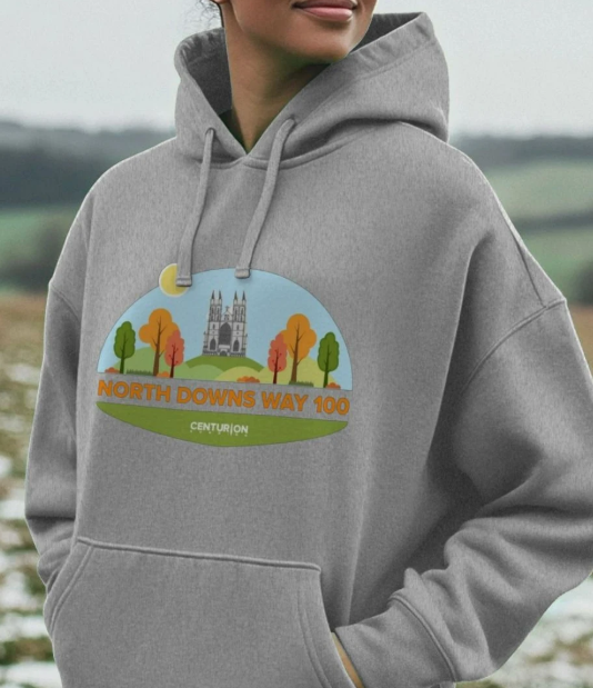 Centurion Running North Downs Way 100 Hoodie Unisex