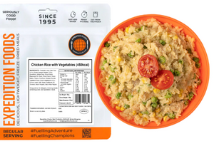 Expedition Foods Chicken Rice with Vegetables 450KCAL