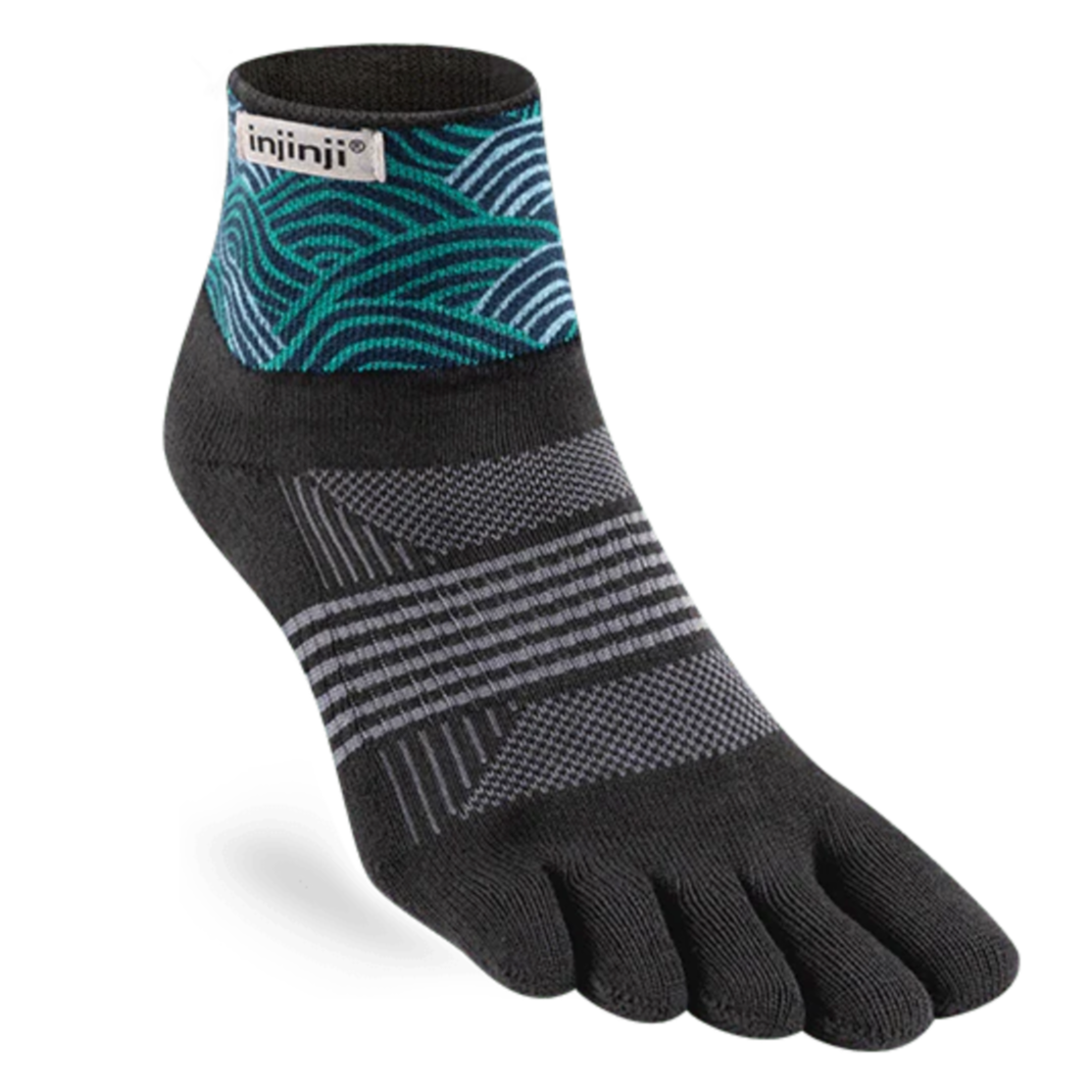 Injinji Trail Mini Crew (Womens) - Flow