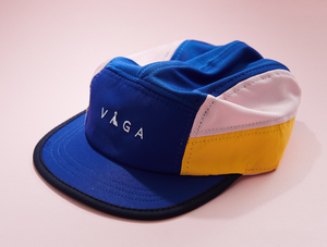 Vaga Club Cap - Royal Blue/ Pale Pink/ Bright Yellow