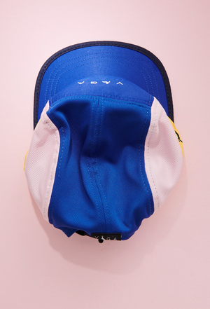 Vaga Club Cap - Royal Blue/ Pale Pink/ Bright Yellow