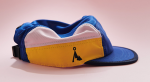 Vaga Club Cap - Royal Blue/ Pale Pink/ Bright Yellow