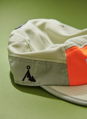 Vaga Club Cap - Pale Green/ Neon Orange/ Racing Green