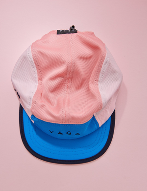 Vaga Club Cap - Pastel Pink/ Pink/ Navy Blue