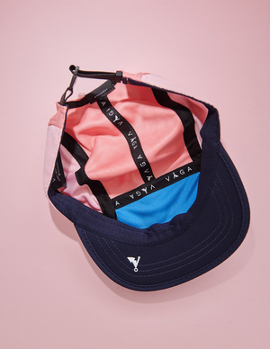 Vaga Club Cap - Pastel Pink/ Pink/ Navy Blue