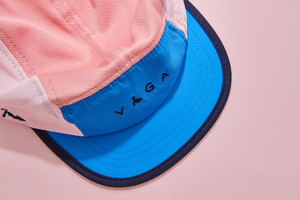 Vaga Club Cap - Pastel Pink/ Pink/ Navy Blue