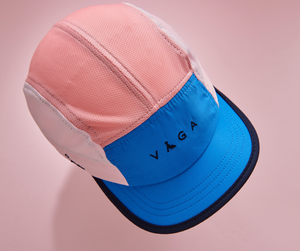 Vaga Club Cap - Pastel Pink/ Pink/ Navy Blue