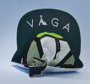 Vaga Club Cap - Chalk White/ Eucalyptus Green/ Neon Yellow