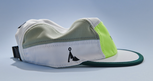 Vaga Club Cap - Chalk White/ Eucalyptus Green/ Neon Yellow