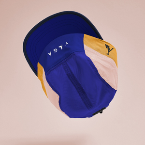 Vaga Club Cap - Royal Blue/ Pale Pink/ Bright Yellow