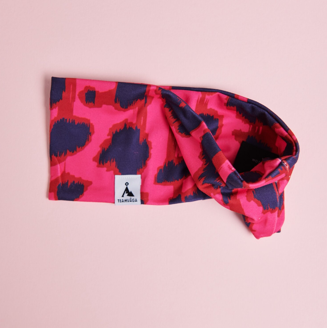Vaga headband - Dark Pink