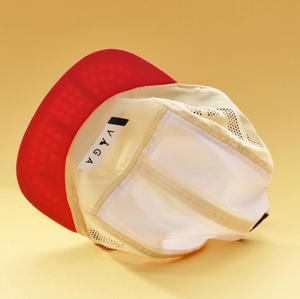 Vaga Feather Cap - Poster Pink/ Pale Yellow/ White
