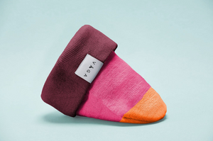 Vaga Casual Beanie - Bordo/ Pink/ Orange