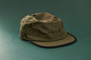 Vaga Weather Resistant Fell Cap - Utility Green/Black/Navy