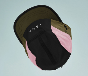 Vaga Club Cap - Black/Pink/Utility Green