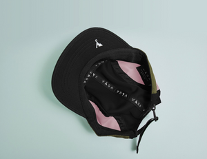 Vaga Club Cap - Black/Pink/Utility Green