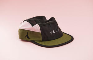 Vaga Club Cap - Black/Pink/Utility Green