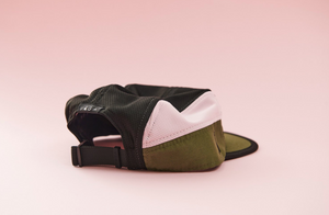 Vaga Club Cap - Black/Pink/Utility Green