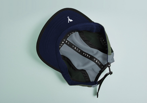 Vaga Club Cap - Dusk Blue/Moss Green/Utility Green