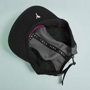 Vaga Club Cap - Moss Green/Mid Grey/Poster Pink