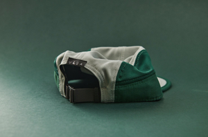 Vaga Club Cap - Moss Green/Mid Grey/Poster Pink