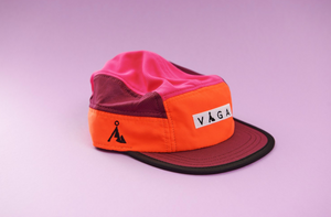 Vaga Club Cap -Bordo/Neon Orange/Poster Pink