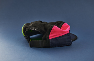 Vaga Club Cap - Navy/Black/Poster Pink/Neon Yellow