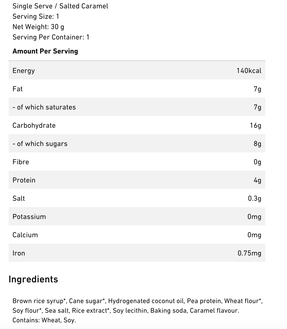 Naak Ultra Energy Waffles