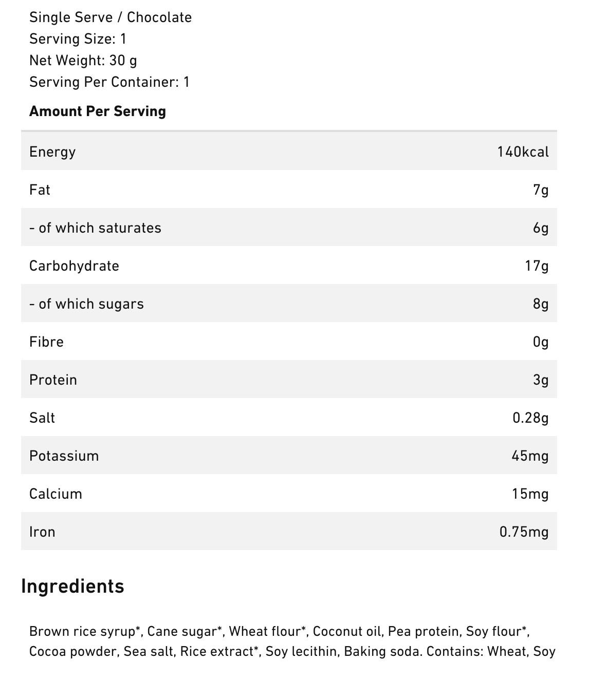 Naak Ultra Energy Waffles